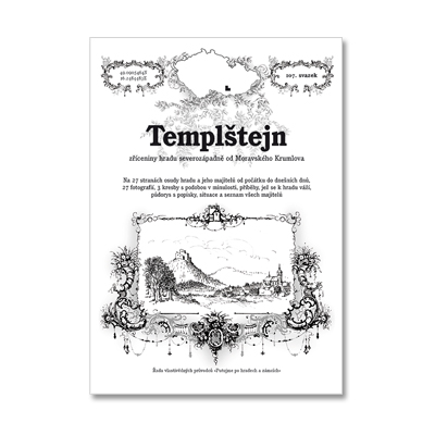 BC107_Templstejn Řada průvodců po hradech a zámcích: Templštejn - zříceniny hradu severozápadně od Moravského Krumlova
